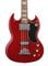 Gibson SG Standard Bass Heritage Cherry with Hard Case Body View